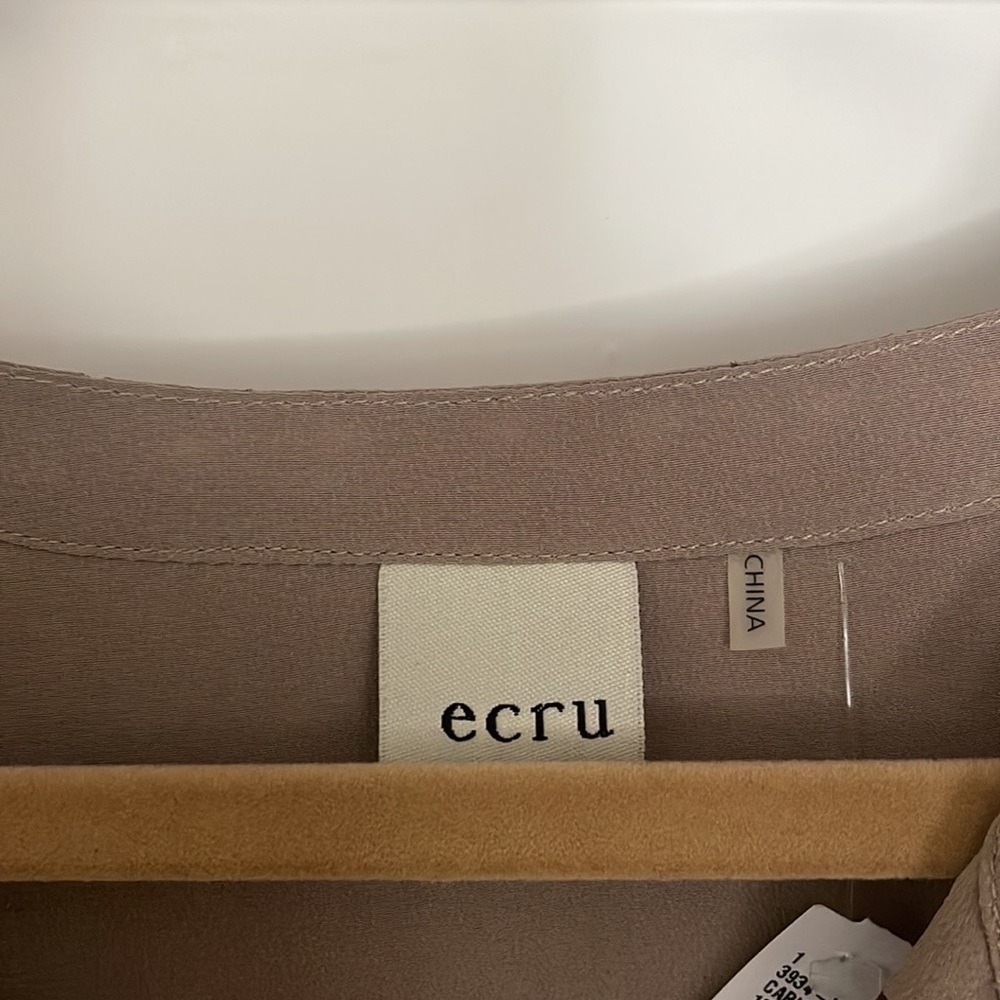 Ecru Button Down Top - image 2